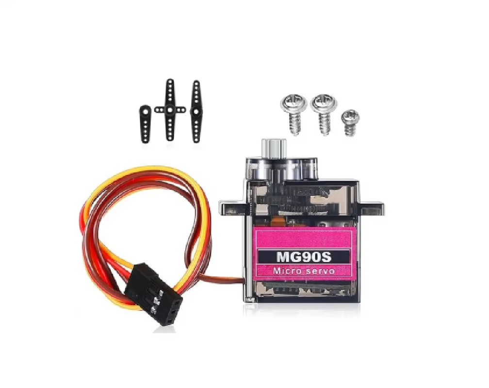 محرك سيرفو معدني MG90S بوزن 9  - مراجعة Rc Helicopter Servo وسعره