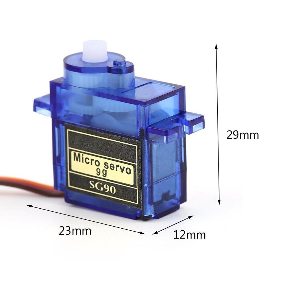 محرك سيرفو رقمي SG90 9 جرام لط - مراجعة Rc Helicopter Servo وسعره